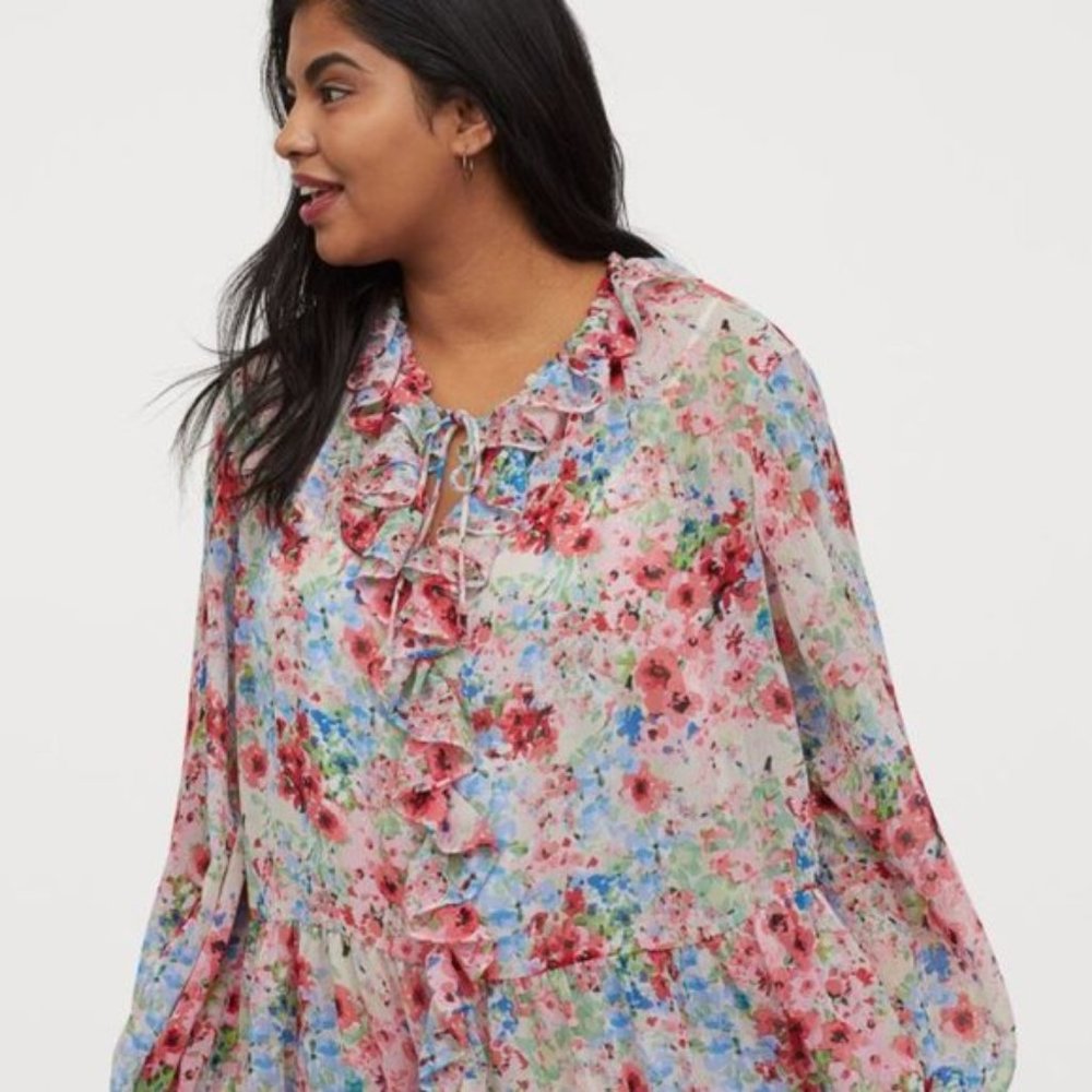 Short Ruffled Dress